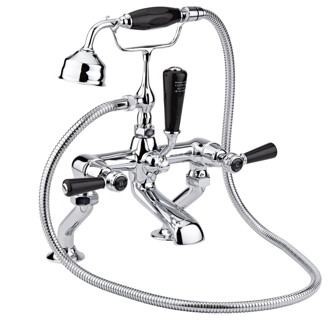 Topaz Bath Shower Mixer with Dome Lever