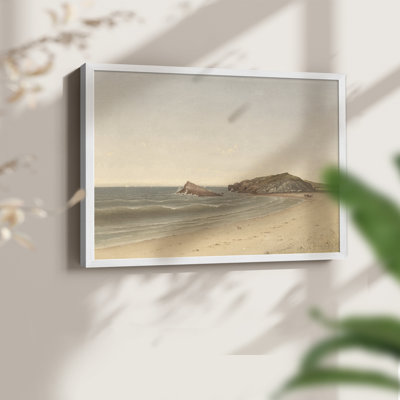 Paysages rétro-CDL-reproduction encadrée