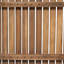 Ensembles de salle à manger de qualité supérieure pour terrasse, salle à manger d'extérieur moderne en bois d'acacia de 69 pouces