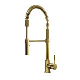 Sierra Pull Down Single Handle Kitchen Faucet with Side Spray and Accessories