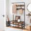 Alora Hall Tree 100cm Wide with Bench and Shoe Storage-100234757