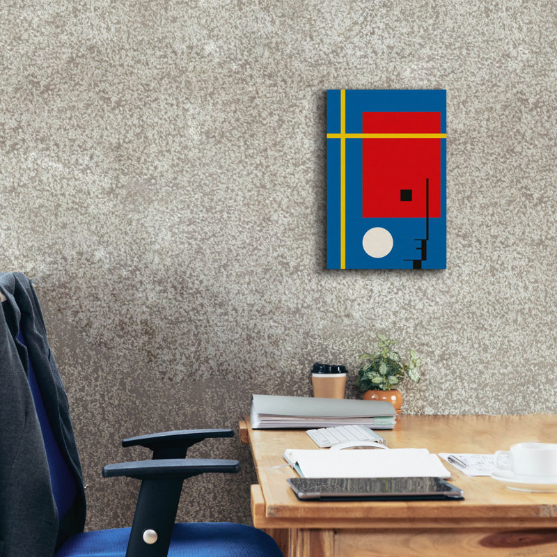 «Bauhaus 7» par Gary Williams, H 18 po x l 12 po x P 0,75 po