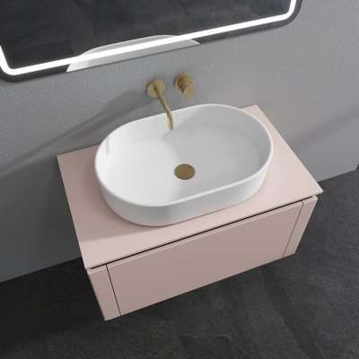 23'' X 15'' Stone Resin Bathroom Vessel Sink