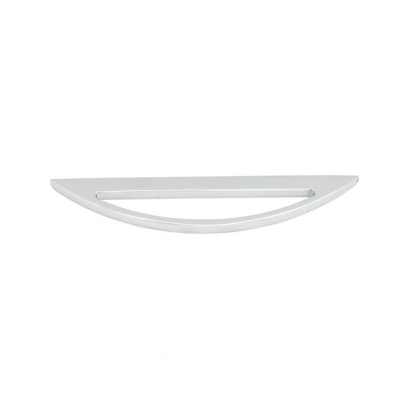 Successi 3 3/4" Center to Center Cup/Bin Pull, Polished Chrome