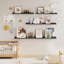 2 Piece Wood Floating Shelf