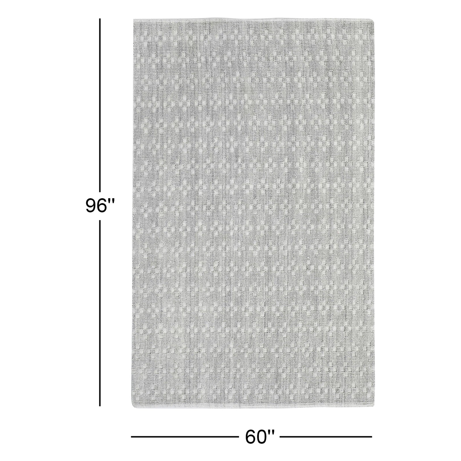 Juno Hand-Loomed Geometric Rug, Rectangle 5' x 8'
