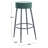 Arlandria Upholstered Counter Stool with Metal Frame-186428219