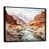 Black Floater Framed
