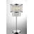 Lobo Modern 3 Light Crystal Table Lamp