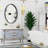 Chachi Metal Oval Mirror-42588507