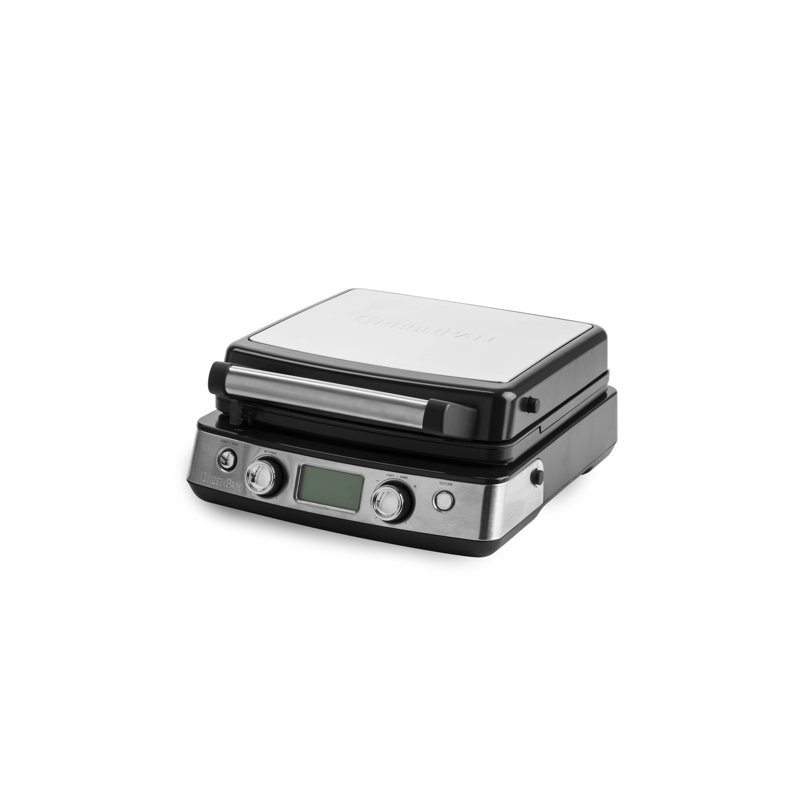 GreenPan Elite Non-Stick Waffle Maker, Black