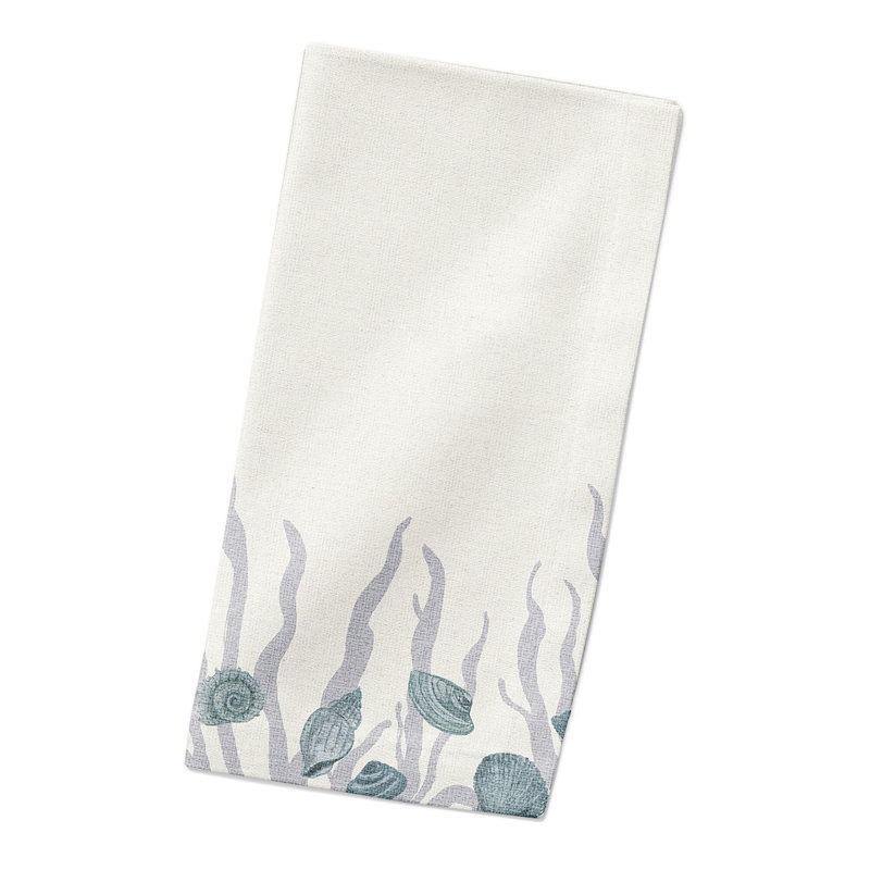 Serviette Winchendon, Bleu / blanc