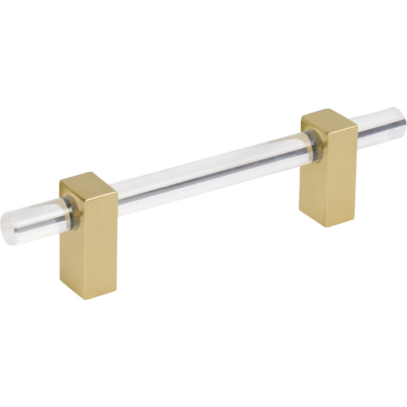 Spencer Bar pull, Brushed Gold, 3 3/4″