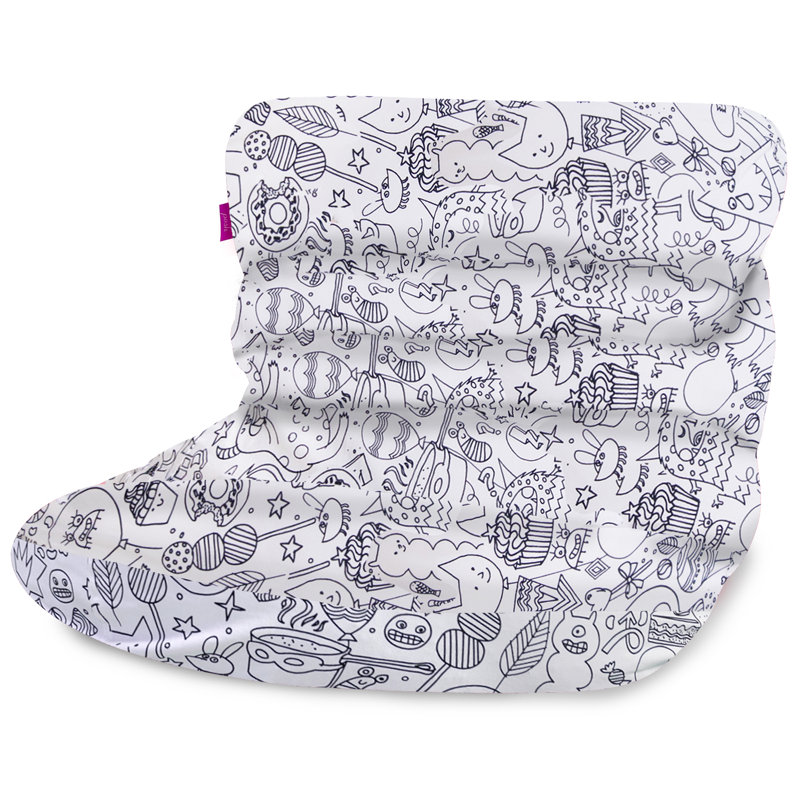 Bean Bag Chair Lounger Structured Seat for Kids, Teens and Adults, Comfy Chair for Gaming, Reading and Watching TV, Laguna Lounger, Multiple Colors and Fabrics