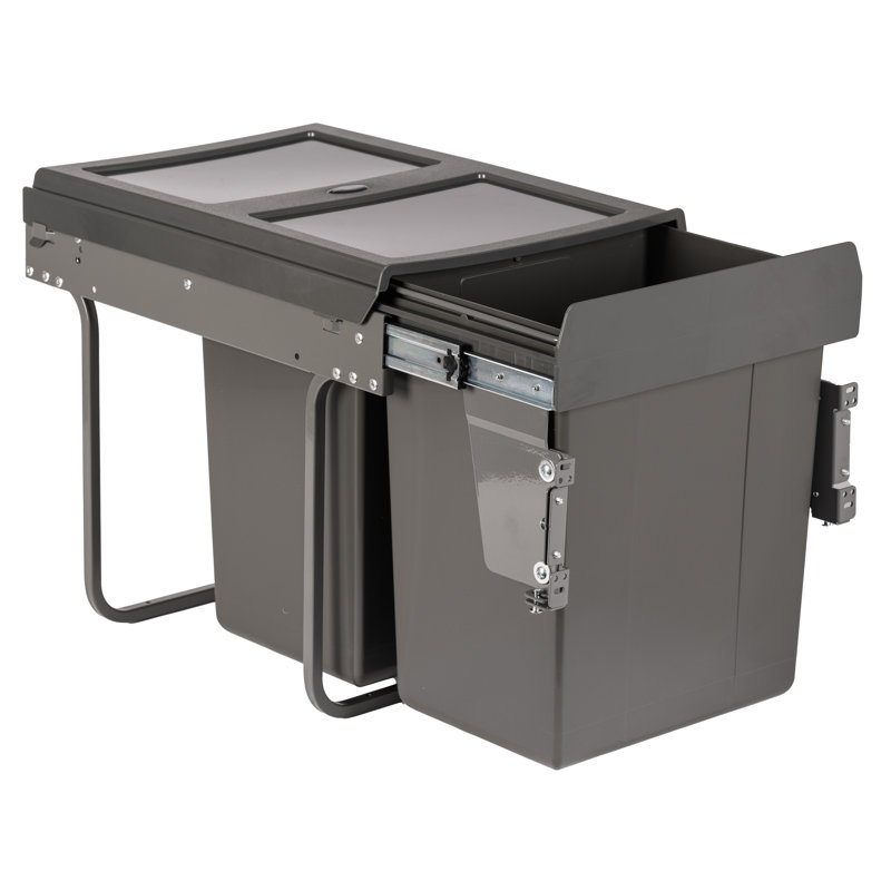 Plastic Pull Out Rubbish Bin