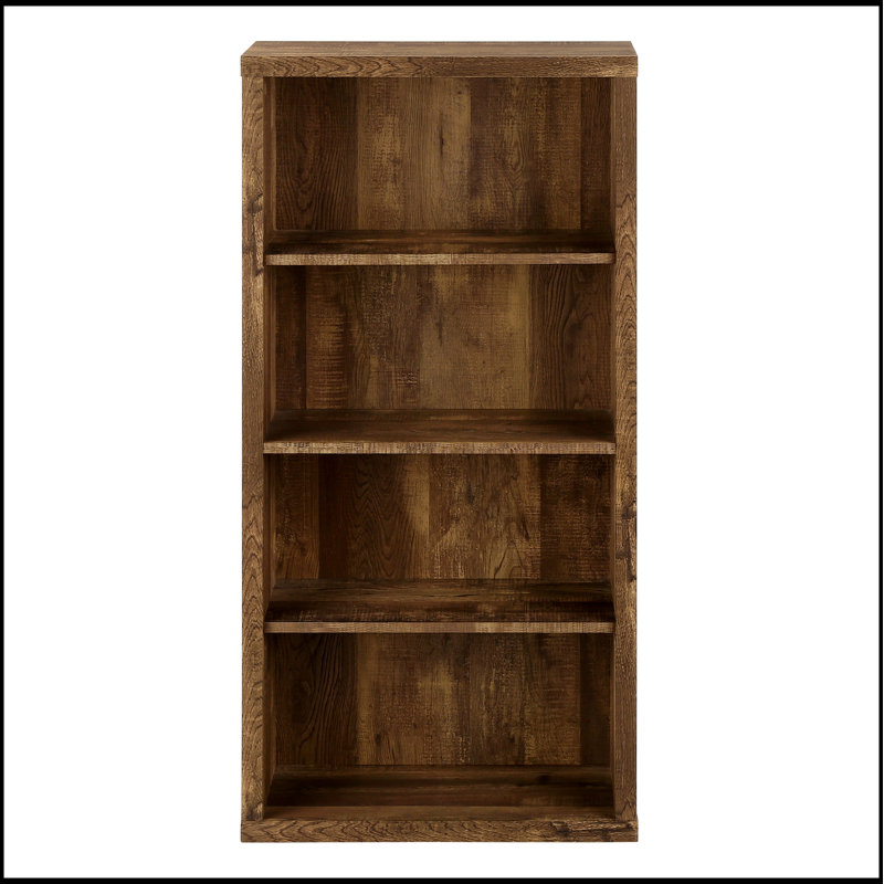 Bibliothèque réglable à 5 niveaux avec grand espace de rangement, parfaite pour le bureau moderne et l'organisation de la chambre à coucher