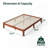 Aristia Solid Wood Low Profile Platform Bed-92064827