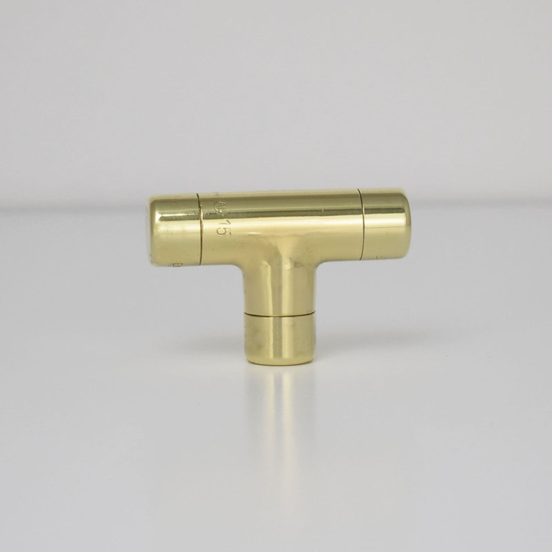 Brass High Polish T Knob