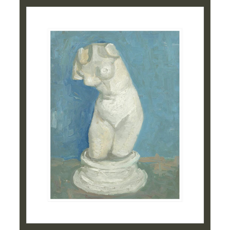 «Torso of Venus» par Vincent van Gogh, impression giclée encadrée, H 21,39 po x l 17,75 po