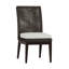 Chaise d'appoint tissée en péninsule - acajou / châtaignier-134599968-267312459-134593315