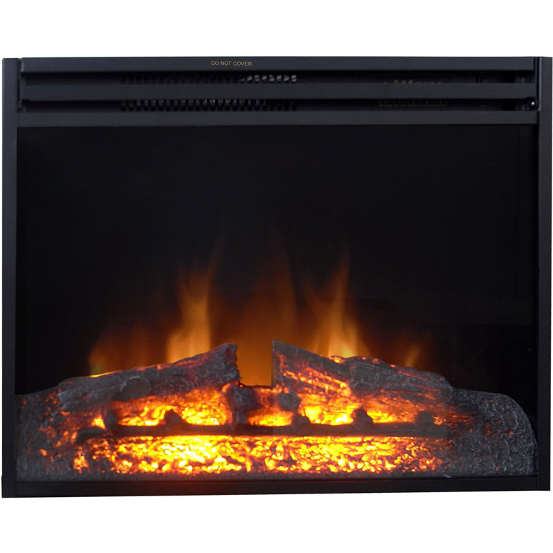Cambridge 5118 BTU Freestanding Electric Fireplace Heater Insert for Vacant Chimney Fireplace, 19.7" H x 22.8" W x 7.1" D