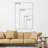 Grunge Abstract Paint Stroke Effect " Faded Textured Tan And Gray Color Blocks Abstract Shapes Minimalism Contemporary Nordic Wall Decor "-97558663-97558665
