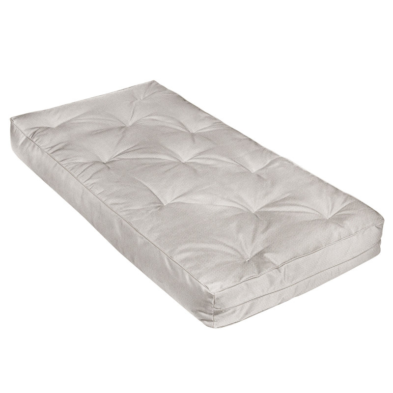 Annique Memory Foam Futon Mattress Futon  Mattress, Tan, Twin, 6"