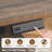 55'' L-Shaped Farmhouse Electric Standing Desk, Height Adjustable Sit Stand Corner Desk with Power Outlets, Storage Drawers & Sliding Door for Home Office-372807733-382164546