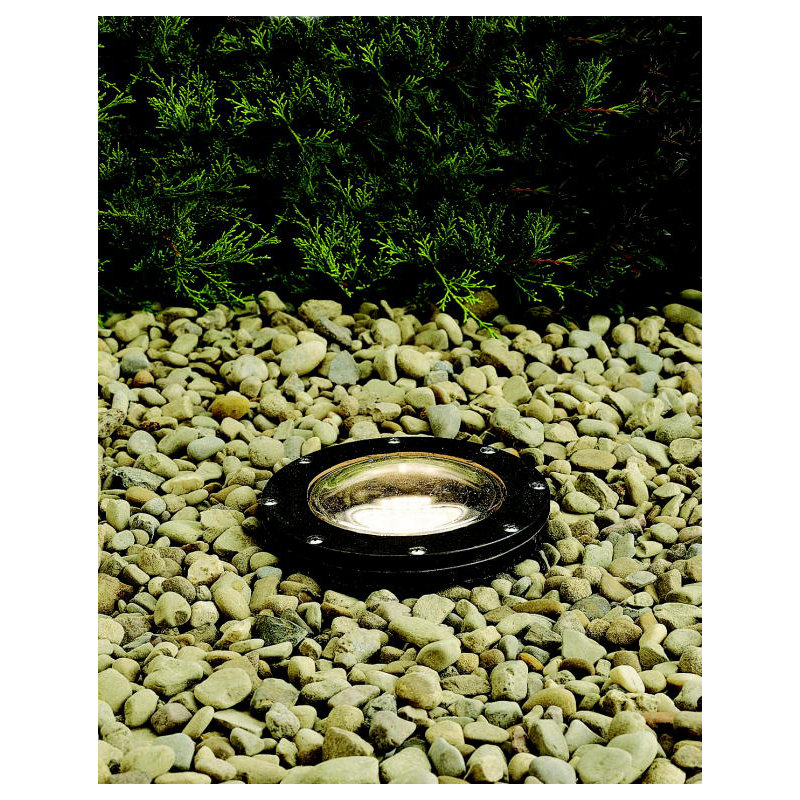 Bronze Low Voltage Metal Well Light