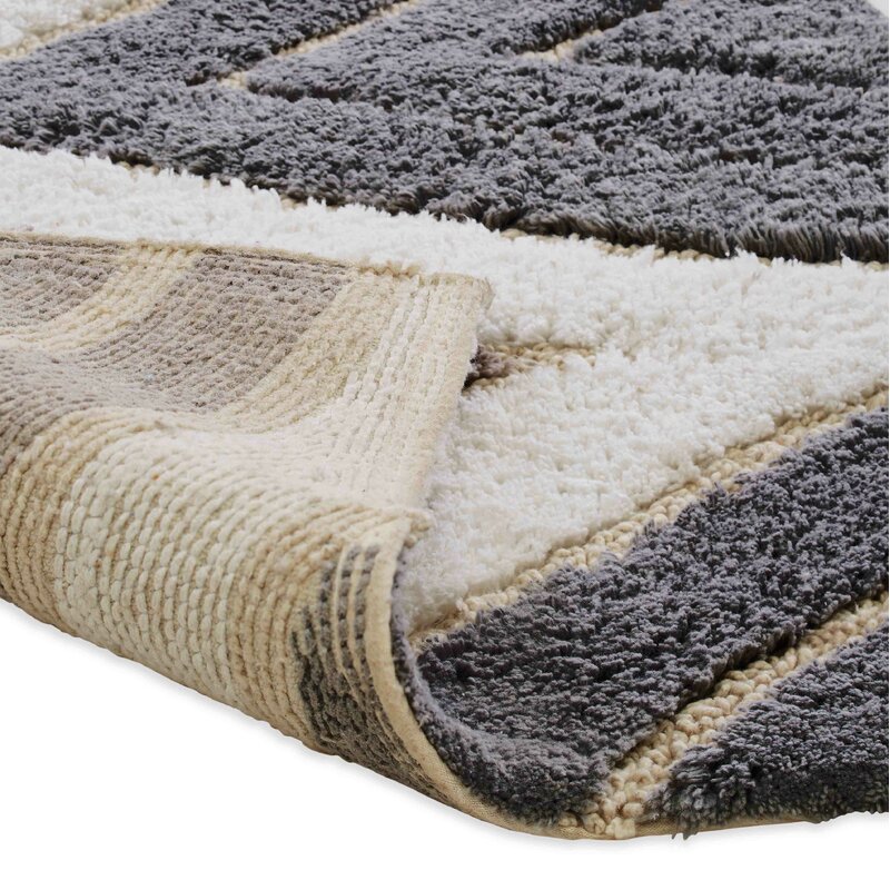 Latitude Run® Wilshire 100% Cotton Abstract Bath Rug & Reviews | Wayfair