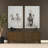 Declan Textured Matte Black Cast Metal Taper Candle Holder-468688183