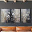 Floral Study Series CVI - Ensemble de toiles tendues avec châssis Premium - Prêt à être accroché-433828238