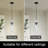 Luxury 1-Light Pendant Light-523762012