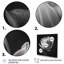 Gros plan sur une tulipe noire et blanche I - reproduction sur toile-87369010-87369014