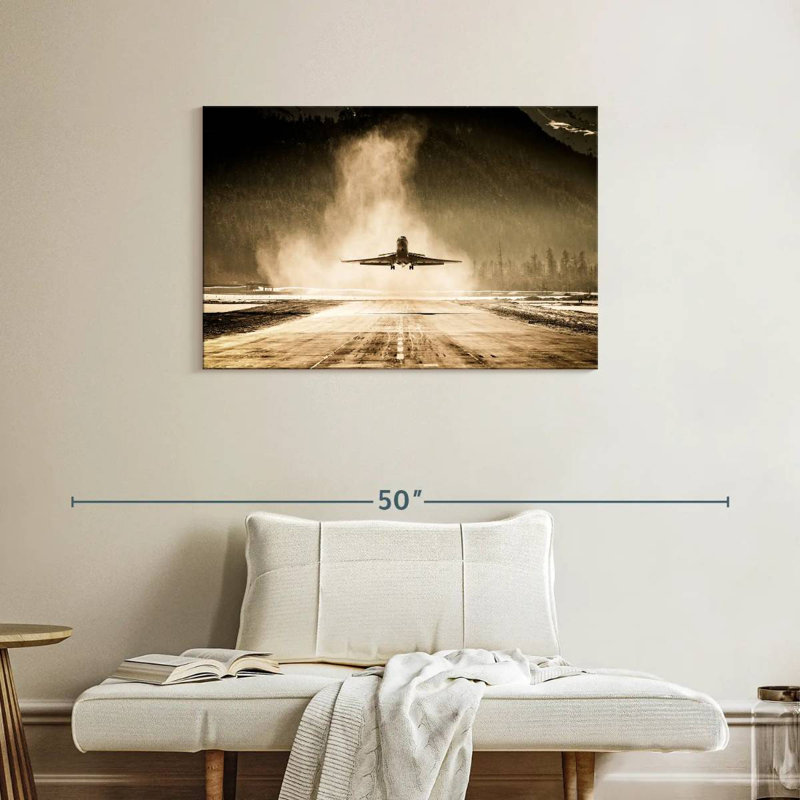 Mehar First Class Plane, 24" H x 36" W
