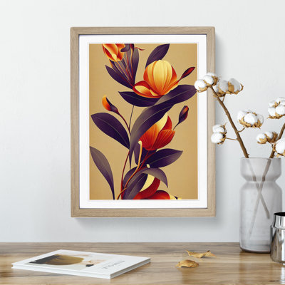 Angelical Flowers - Framed Print