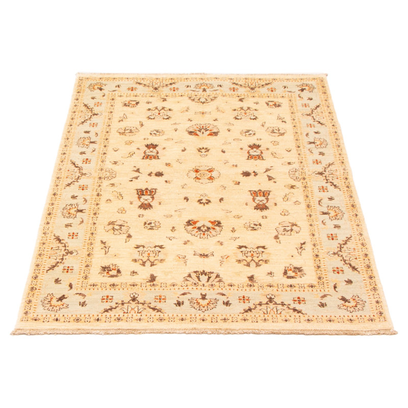 Tapis unique en laine noué à la main 4 pi 7 po x 6 pi 8 po nouvel âge Zumwalt