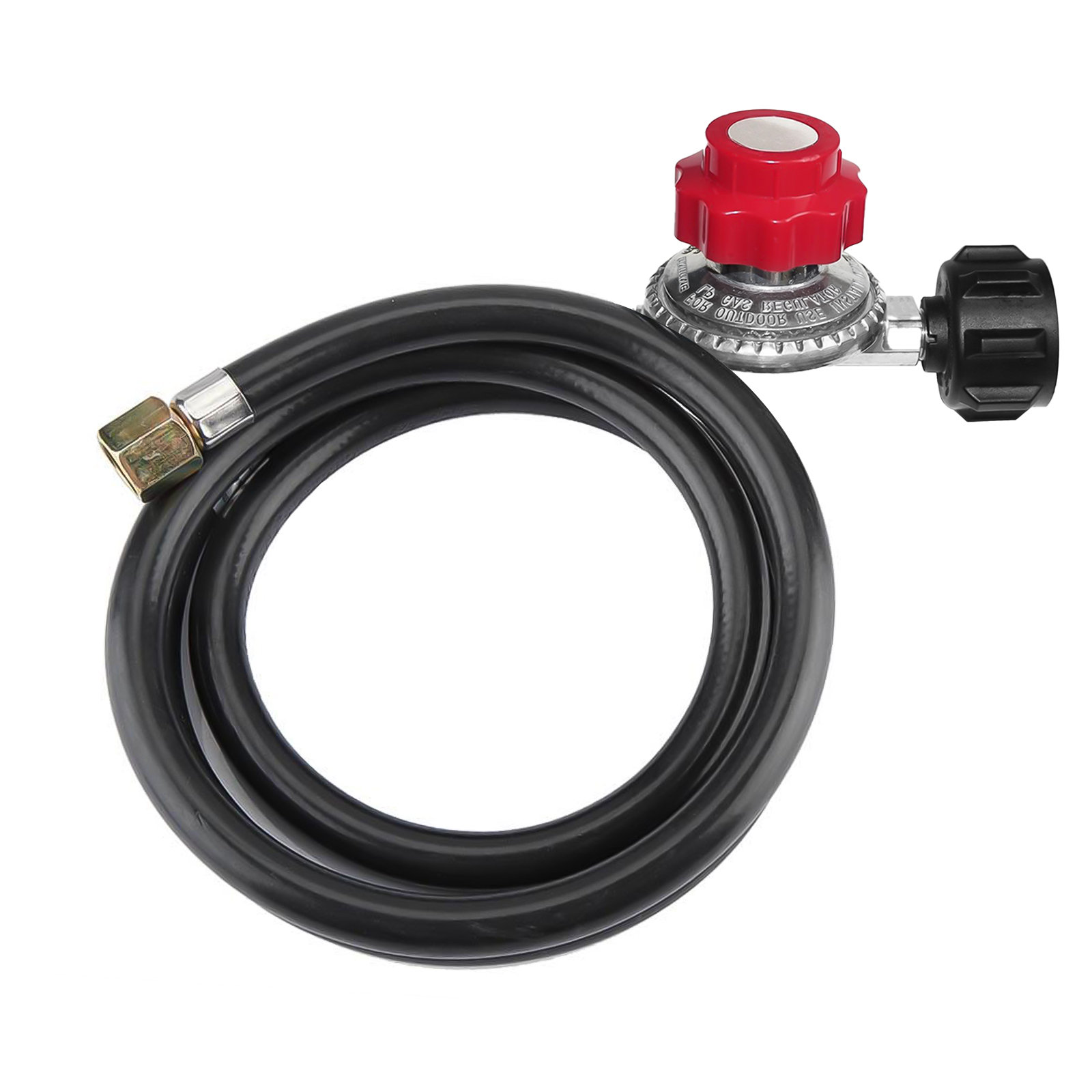 ANMINY QCC Propane Regulator Gas Hose Tank LPG Low Pressure BBQ Grill  Burner Fire Pit Heater - Wayfair Canada