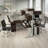 Office In An Hour L-Shaped 4 Person Cubicle with Cable Management-26338396