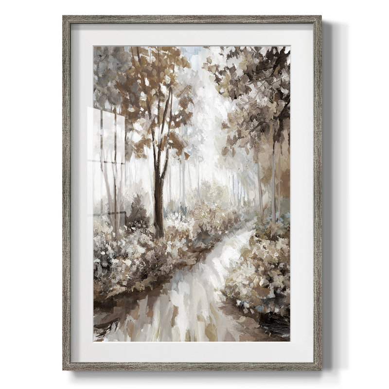 Lemire - Toile tendue avec châssis, H 25,5 po x l 17,5 po