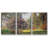 " The Park By Monet " 3 - Pieces-152836270-152836268