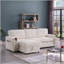 Canapé-lit modulaire avec espace de rangement Upholstery