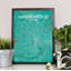 « minneapolis city map », reproduction d’impression sur affiche en nature-31737261