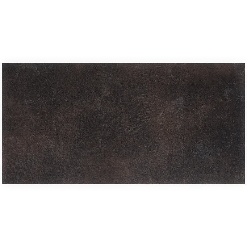 Polaris 18" x 36" x 2.5mm Luxury Vinyl Tile Flooring (36 sq. ft.), Obsidian
