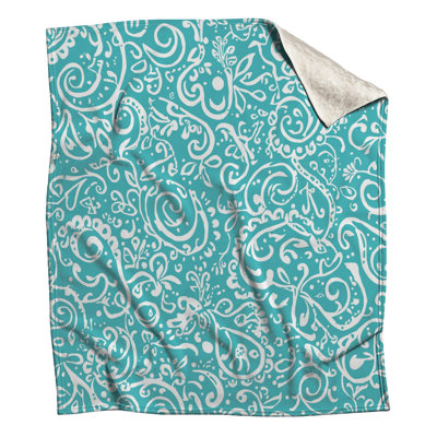 Couvertures Paisley Swirl