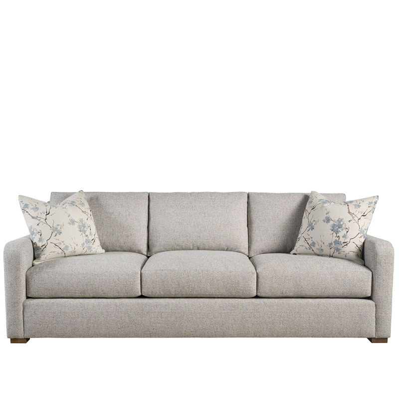 Filmore Sofa, Fabric: Social Light Fog