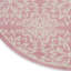Tapis floral ivoire / rose Yurig-1684078019