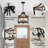 Carrianna 4-Light Farmhouse Square Faux Wood-Look Finish Chandelier
