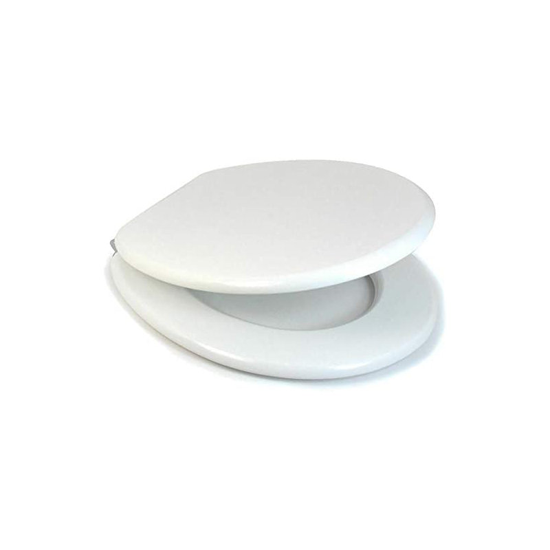 Carstens Elongated Standard Toilet Seat, White