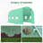 Outsunny 15' X 6' X 7' Walk-In Tunnel Greenhouse Garden Plant Growing House With Door And Ventilation Window-121324733
